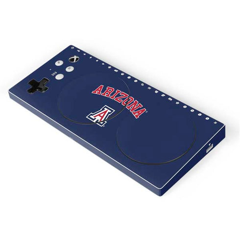 University of Arizona Primary Logo Blue Xbox Adaptive Controller Skin