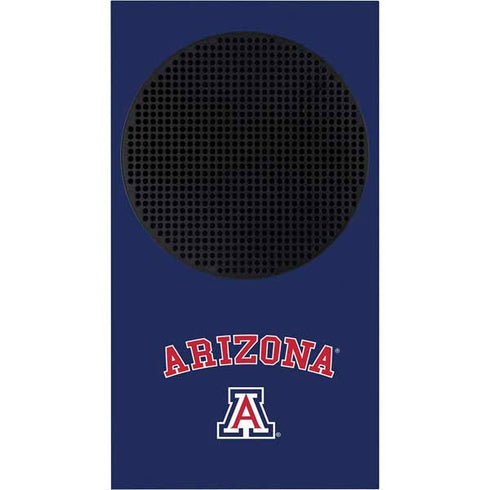 University of Arizona Primary Logo Blue Xbox Series S Bundle Skin