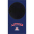 University of Arizona Primary Logo Blue Xbox Series S Bundle Skin