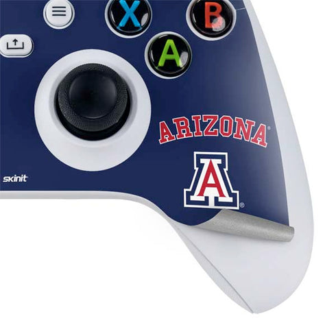 University of Arizona Primary Logo Blue Xbox Series S Bundle Skin
