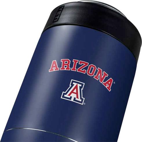 University of Arizona Primary Logo Blue Yeti Colster Can Insulator Skin