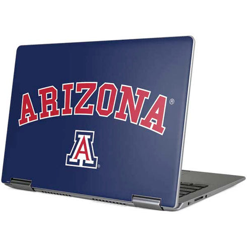 University of Arizona Primary Logo Blue Yoga 710 14in Skin