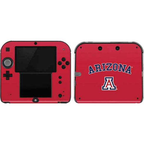 University of Arizona Primary Logo Red Nintendo 2DS Skin