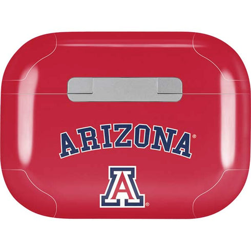 University of Arizona Primary Logo Red AirPods Pro 2nd Gen Skin