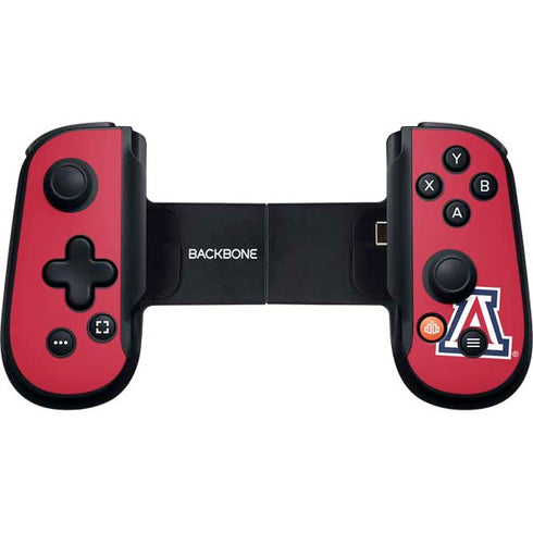 University of Arizona Primary Logo Red Backbone One for iPhone Game Controller Skin