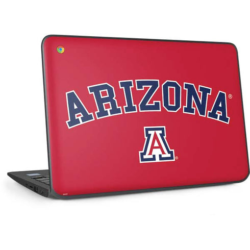 University of Arizona Primary Logo Red HP Chromebook Skin