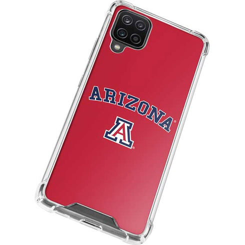University of Arizona Primary Logo Red Galaxy A12 Clear Case