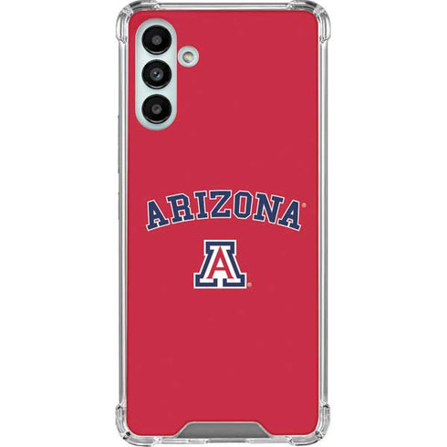 University of Arizona Primary Logo Red Galaxy A13 5G Clear Case