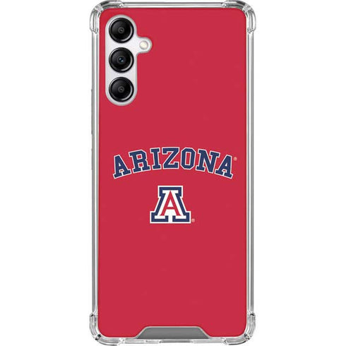 University of Arizona Primary Logo Red Galaxy A14 5G Clear Case