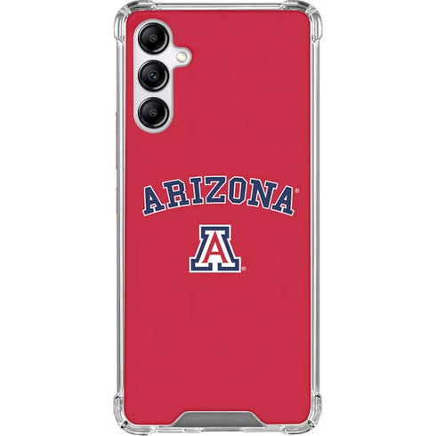 University of Arizona Primary Logo Red Galaxy A15 5G Clear Case