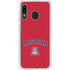 University of Arizona Primary Logo Red Galaxy A20 Clear Case