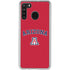 University of Arizona Primary Logo Red Galaxy A21 Clear Case