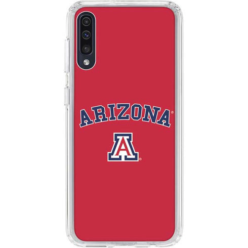 University of Arizona Primary Logo Red Galaxy A50 Clear Case