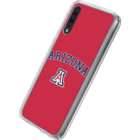 University of Arizona Primary Logo Red Galaxy A50 Clear Case
