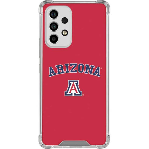 University of Arizona Primary Logo Red Galaxy A53 5G Clear Case