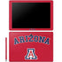 University of Arizona Primary Logo Red Galaxy Book 12in Skin