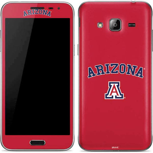 University of Arizona Primary Logo Red Galaxy J3 Skin