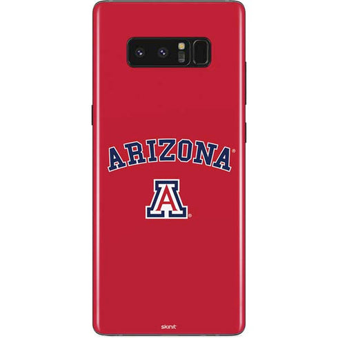 University of Arizona Primary Logo Red Galaxy Note 8 Skin