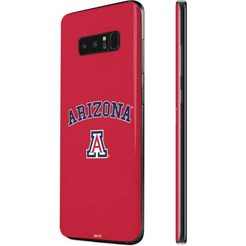 University of Arizona Primary Logo Red Galaxy Note 8 Skin