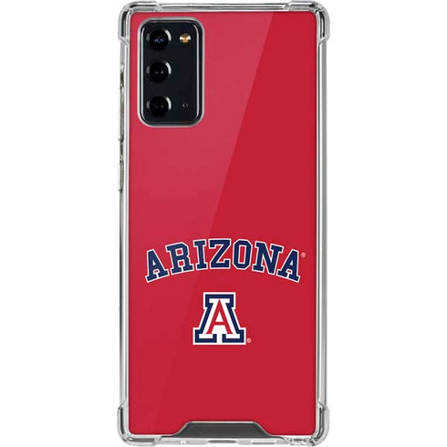 University of Arizona Primary Logo Red Galaxy Note20 5G Clear Case