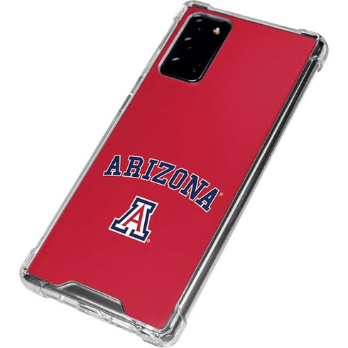 University of Arizona Primary Logo Red Galaxy Note20 5G Clear Case