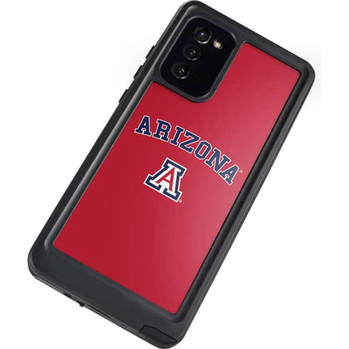 University of Arizona Primary Logo Red Galaxy Note20 5G Waterproof Case
