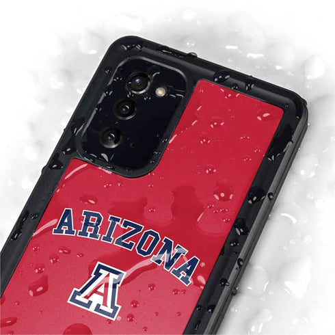 University of Arizona Primary Logo Red Galaxy Note20 5G Waterproof Case