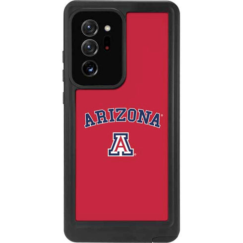 University of Arizona Primary Logo Red Galaxy Note20 Ultra 5G Waterproof Case