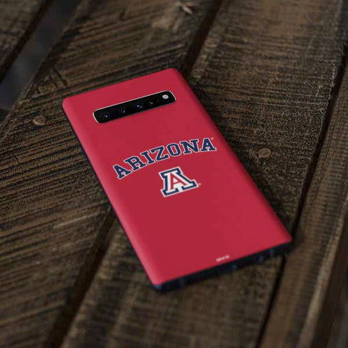 University of Arizona Primary Logo Red Galaxy S10 Plus Skin