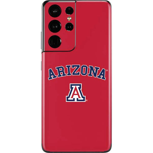 University of Arizona Primary Logo Red Galaxy S21 Ultra 5G Skin