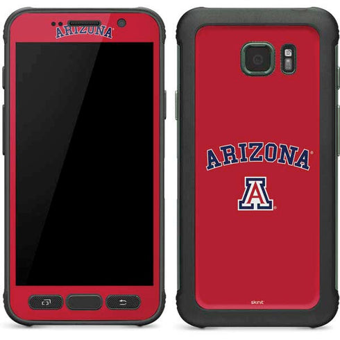 University of Arizona Primary Logo Red Galaxy S7 Active Skin