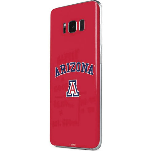 University of Arizona Primary Logo Red Galaxy S8 Skin