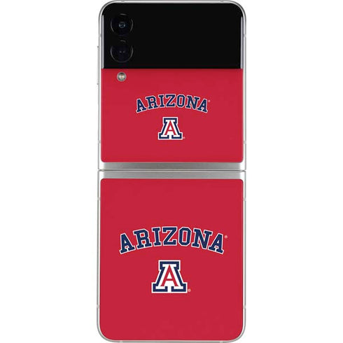 University of Arizona Primary Logo Red Galaxy Z Flip3 5G Skin