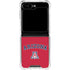 University of Arizona Primary Logo Red Galaxy Z Flip5 5G Clear Case