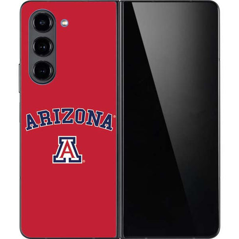 University of Arizona Primary Logo Red Galaxy Z Fold5 5G Skin