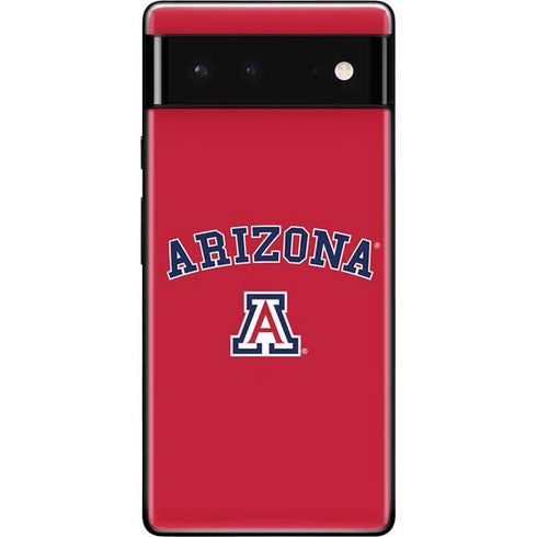 University of Arizona Primary Logo Red Google Pixel 6 Skin