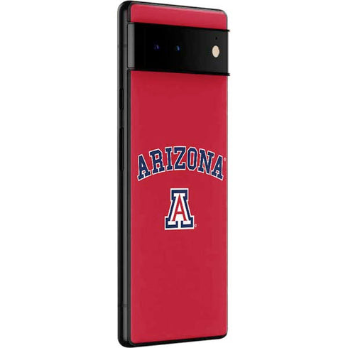 University of Arizona Primary Logo Red Google Pixel 6 Skin