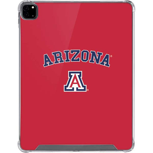 University of Arizona Primary Logo Red iPad Pro 12.9in (2020) Clear Case