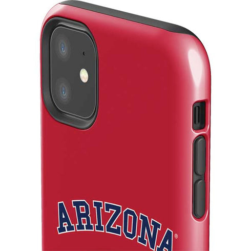 University of Arizona Primary Logo Red iPhone 11 Impact Case