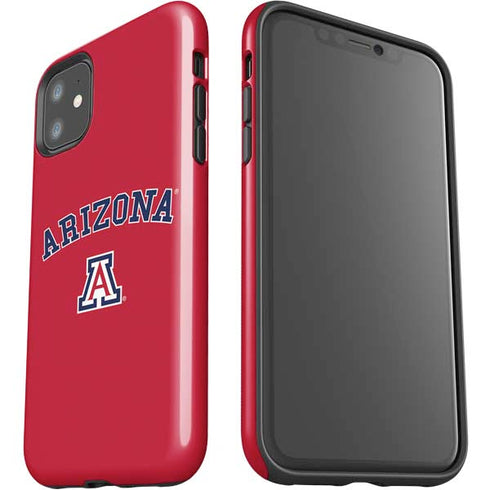 University of Arizona Primary Logo Red iPhone 11 Impact Case