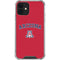 University of Arizona Primary Logo Red iPhone 12 Clear Case