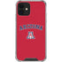 University of Arizona Primary Logo Red iPhone 12 Clear Case