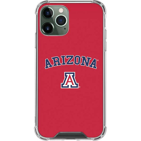 University of Arizona Primary Logo Red iPhone 12 Pro Clear Case