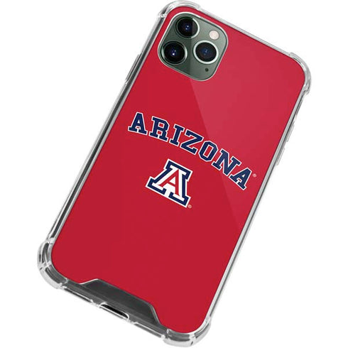 University of Arizona Primary Logo Red iPhone 12 Pro Clear Case