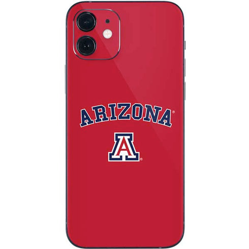 University of Arizona Primary Logo Red iPhone 12 Skin