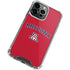 University of Arizona Primary Logo Red iPhone 13 Pro Clear Case