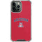 University of Arizona Primary Logo Red iPhone 13 Pro Max Clear Case
