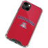 University of Arizona Primary Logo Red iPhone 14 Clear Case