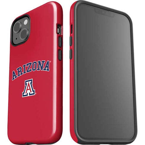 University of Arizona Primary Logo Red iPhone 14 Impact Case