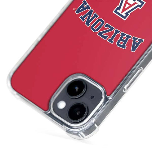 University of Arizona Primary Logo Red iPhone 14 Plus MagSafe Case